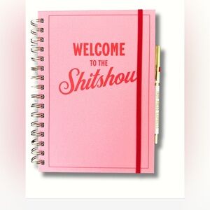 FUN CLUB! Welcome To The Shit Show Journal (funny, gift, notebook)